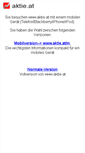 Mobile Screenshot of aktien-portal.at