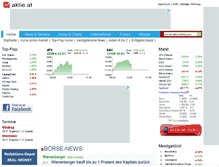 Tablet Screenshot of aktien-portal.at